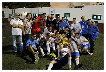 El CD Tite conquistó el trofeo de campeón de la Copa Regional Ayuntamiento de Arrecife