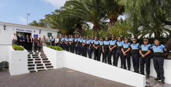 San Bartolomé celebra el centenario de su Policía Local
