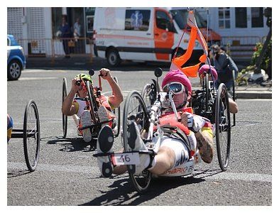 El deporte adaptado volvió a triunfar en la VI Vuelta a Playa Blanca en Handbike