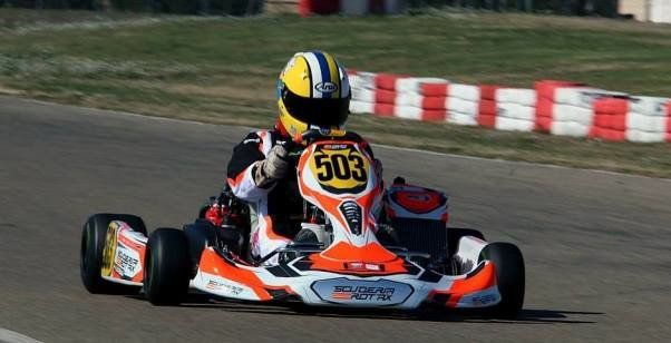 José María Reina afronta una nueva temporada de kart en la Series Rotax