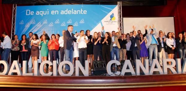 Coalición Canaria  da el pistoletazo de  salida a la campaña electoral