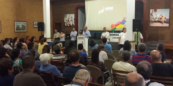 Somos Lanzarote presenta sus candidaturas reivindicando el cambio hecho desde aquí