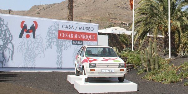 Cicar reedita el Seat Ibiza pintado por César Manrique en 1987