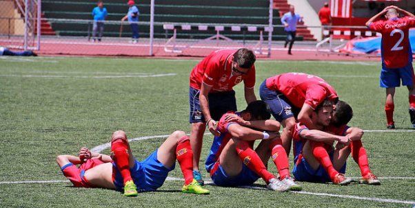 La Ud Lanzarote se queda sin posibilidad de  ascenso en los penaltis