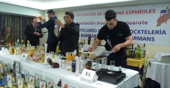 Andrés Medina gana el  XXXIII Concurso Insular de Coctelería para Barmans