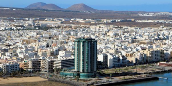 Vista de la ciudad de Arrecife