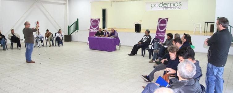 Cinco miembros de Podemos en Lanzarote se presentan a las primarias para las generales