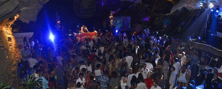 John Morales turned Jameos del Agua into a unique dance floor