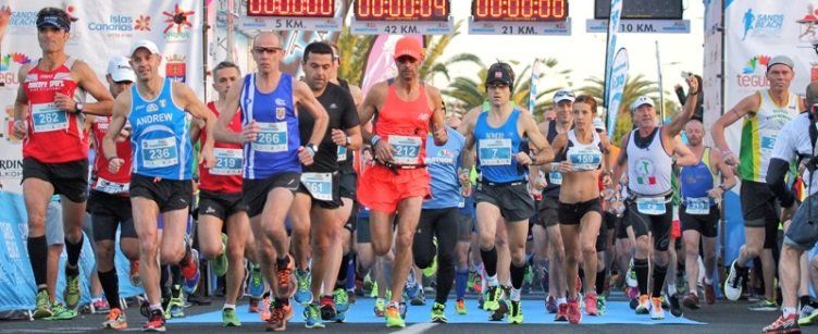 "Éxito" de la 25 edición de la Lanzarote International Marathon