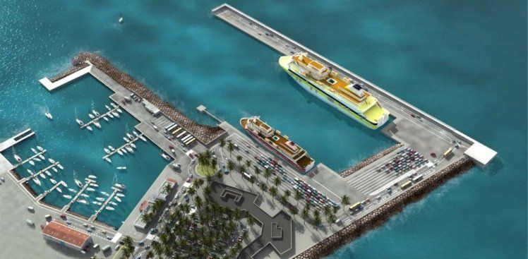 La ampliación del Puerto de Playa Blanca, adjudicada por 39,3 millones de euros