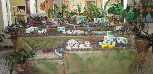 El CEIP Ajei gana el concurso "Una Navidad Reciclada" organizado por el Cabildo