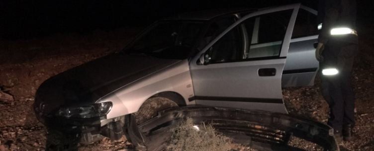 Herido leve un conductor tras salirse de la carretera de Femés con su coche