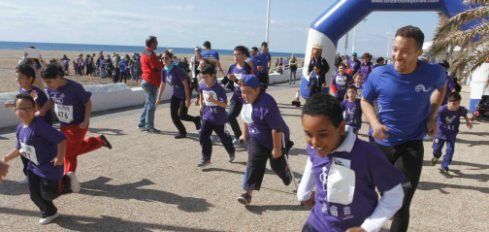 Más de 100 alumnos participan en la IV edición de las Olimpiadas Adaptadas en Playa Honda