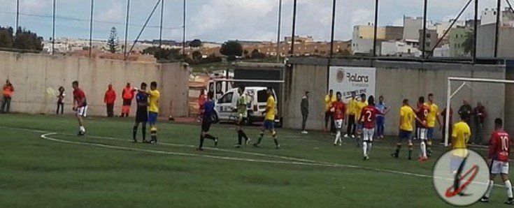 La UD Lanzarote logra un valioso empate ante la UD Las Palmas Atlético (1-1)