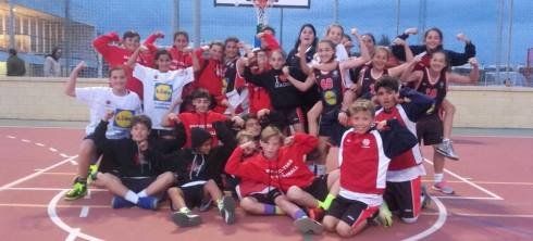 Los minibasket del Lidl Magec Tías se proclamaron campeones del Torneo El Toyo de Almería