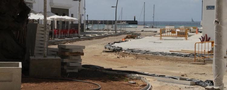 El inicio de los trabajos para terminar las obras de la avenida de Arrecife se retrasa una semana
