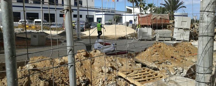 Tragsa comienza a trabajar en las obras de la Avenida Marítima de Arrecife