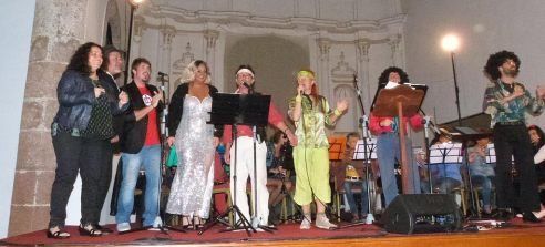 La Banda de Música de Teguise trasladó al Convento de Santo Domingo a los años 80