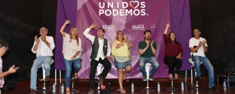 Monedero se suma a la campaña de Unidos Podemos en Lanzarote defendiendo el "fin de los virreyes"