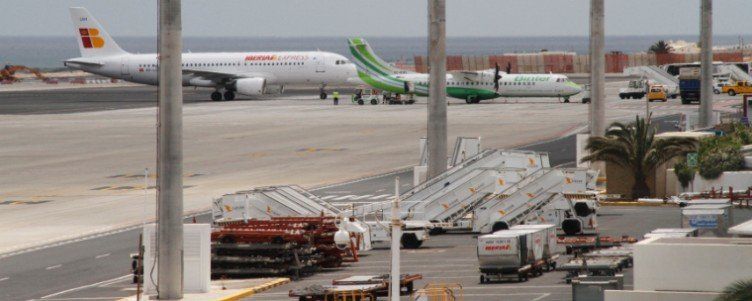 Un vuelo de Tenerife llega a Lanzarote un día después, tras 4 intentos frustrados de aterrizaje