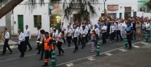 Tinajo rindió tributo a San Roque con la tradicional procesión
