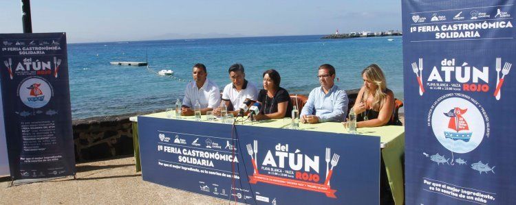 Playa Blanca acogerá la I Feria Gastronómica y Solidaria del Atún Rojo
