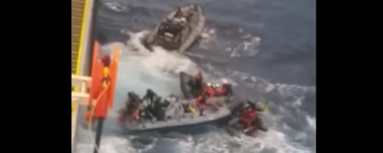 Archivada la causa por el incidente entre Greenpeace y la Armada por las prospecciones