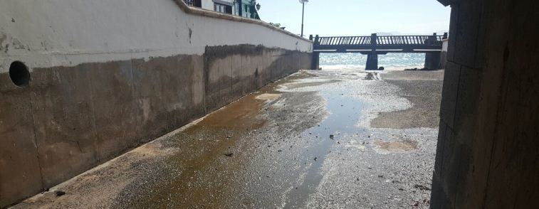 San Borondón denuncia nuevos vertidos de aguas fecales en Playa Blanca