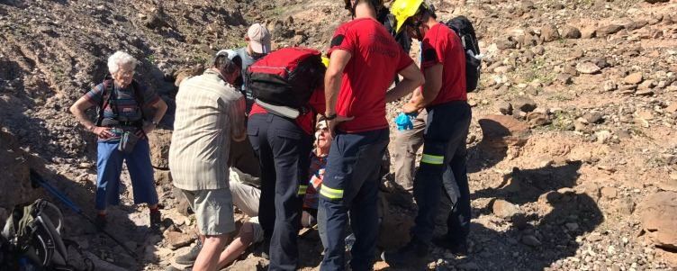 Rescatado un hombre de 79 años tras sufrir una caída en la zona de Los Ajaches