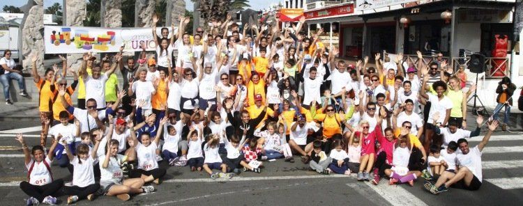 Cerca de 150 corredores participaron en la II edición de la Carrera de las Ilusiones de Costa Teguise