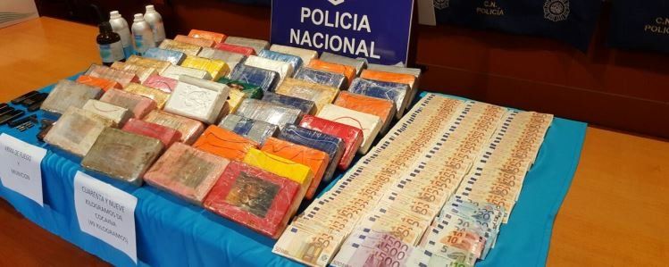 La Policía Nacional desarticula en Canarias una organización dedicada al tráfico de drogas