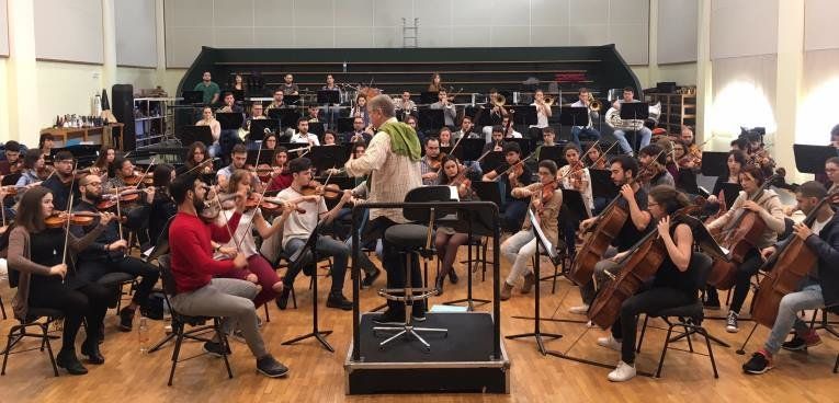 La Joven Orquesta de Canarias se prepara para su concierto de Año Nuevo en Lanzarote