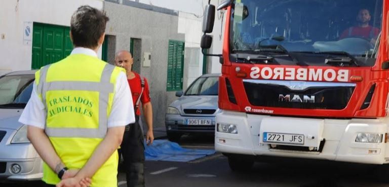 Un hombre de 91 años fallece en un incendio de una vivienda en Arrecife