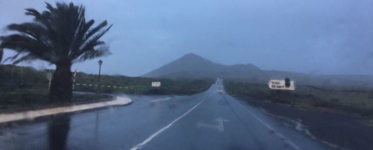 Lanzarote bate en 2016 su récord de precipitaciones con 61 días de lluvia