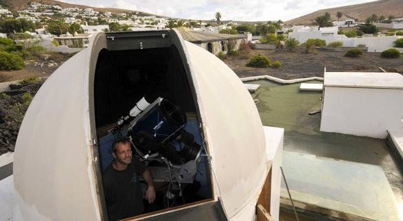 Un observador astronómico afincado en Nazaret consigue que un asteoride lleve su nombre