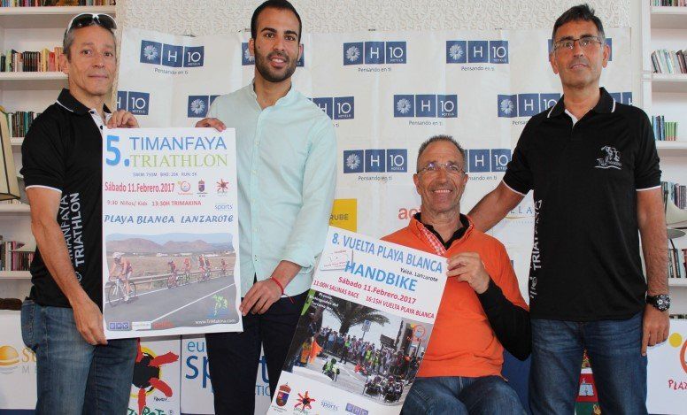 Cerca de 200 triatletas participarán en la 5ª edición de la Timanfaya Triathlon