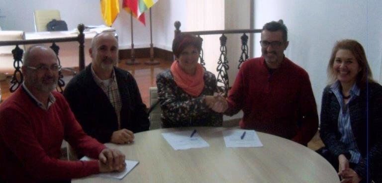 Ayuntamiento de Haría y Grevislan firman un convenio para el cuidado de la finca de La Corona