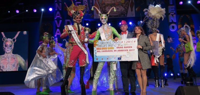 Drag Luck conquista el Carnaval de Arrecife Tribus del Mundo