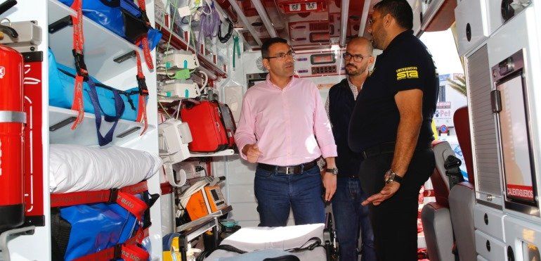 Costa Teguise contará con una nueva ambulancia en el puesto de emergencias de Las Cucharas