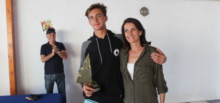 Luciano García del RCNA, nuevo campeón de la Copa de Canarias de Laser 4.7