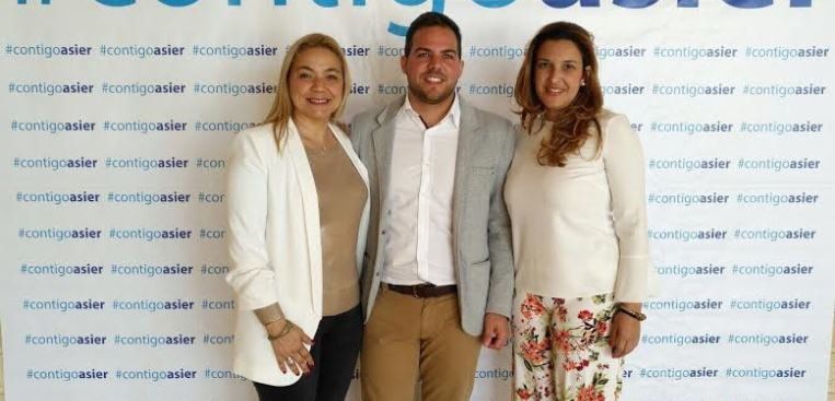 Saray Rodríguez, Dácil Garcias y Jacobo Medina forman parte de la nueva Ejecutiva regional del PP