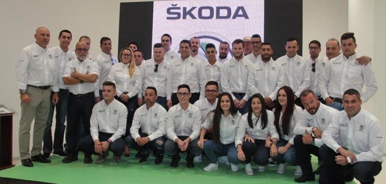 Espectacular presentación de la Copa Skoda Fabia