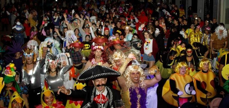 Playa Blanca disfrutó del desfile de Carnaval