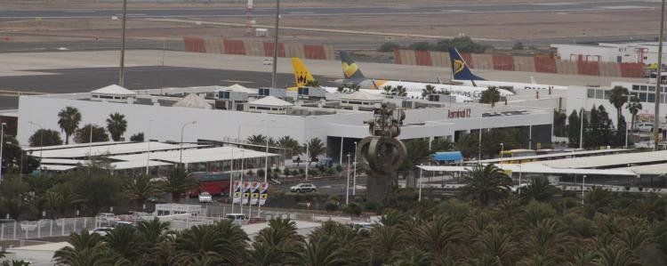 Aumentan en marzo un 6,9% los pasajeros del Aeropuerto de Lanzarote con respecto a 2016