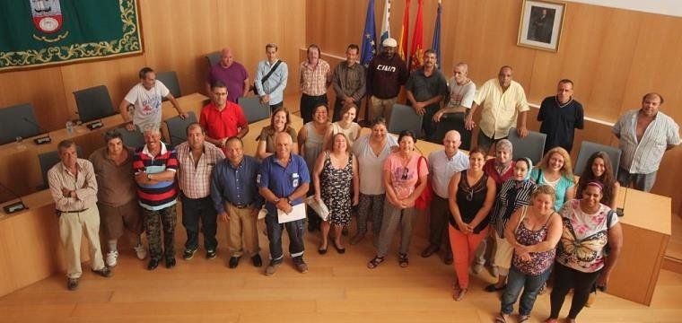 El Ayuntamiento de Tías incorpora a su plantilla a 29 desempleados del municipio