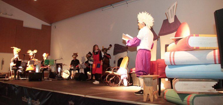 La Orquesta Clásica de Lanzarote conquista a niños y padres con Los cuentos robados