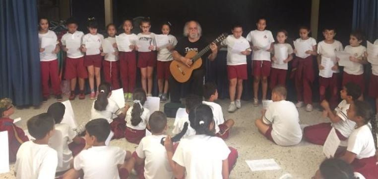Más de 600 escolares de Arrecife cantarán en el Día de Canarias bajo la dirección de Blas Sánchez