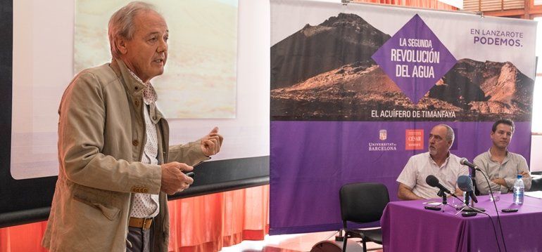 Soler: La mareta gigante de Timanfaya puede hacer realidad el sueño que siempre ha tenido Lanzarote