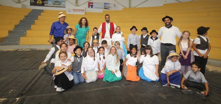 The municipality of Tías celebrates Canary Islands Day