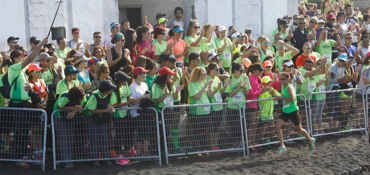 Unos 1.900 corredores de 30 de nacionalidades participarán en la 'IX Lanzarote Wine Run'